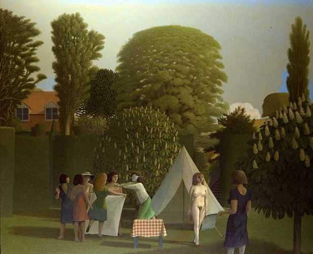 DAVID INSHAW The Garden, or the Game of Blind Man's Buff, 1982-84