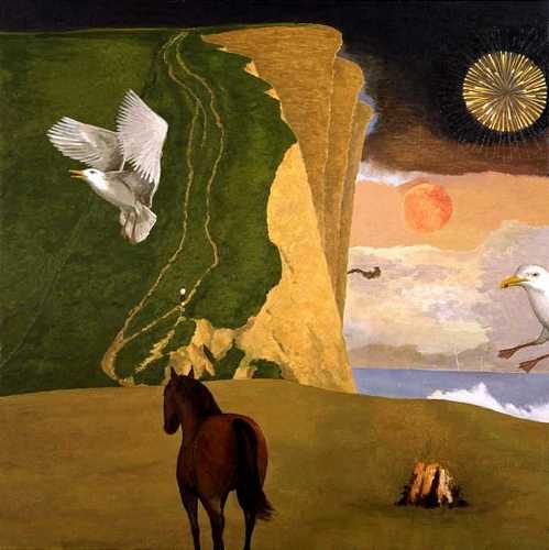 DAVID INSHAW West Bay with Seagull and Horse, 2000-02