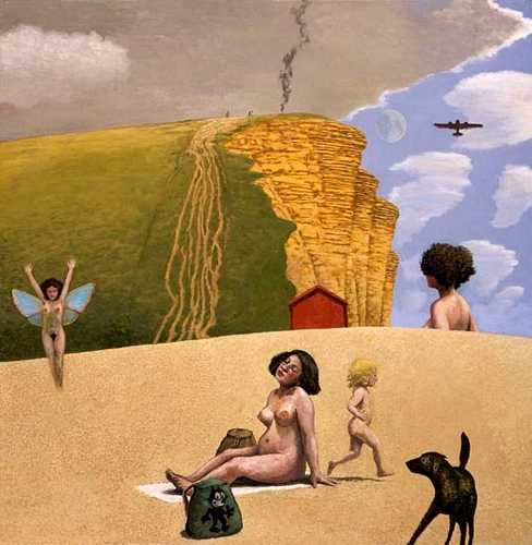 DAVID INSHAW West Bay with Pregnant Woman, 2000-03